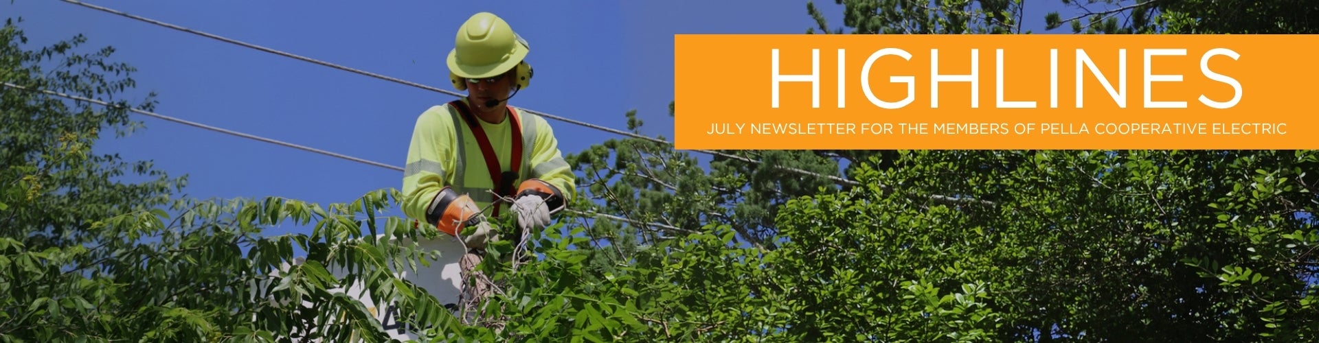 July Highlines Newsletter banner image